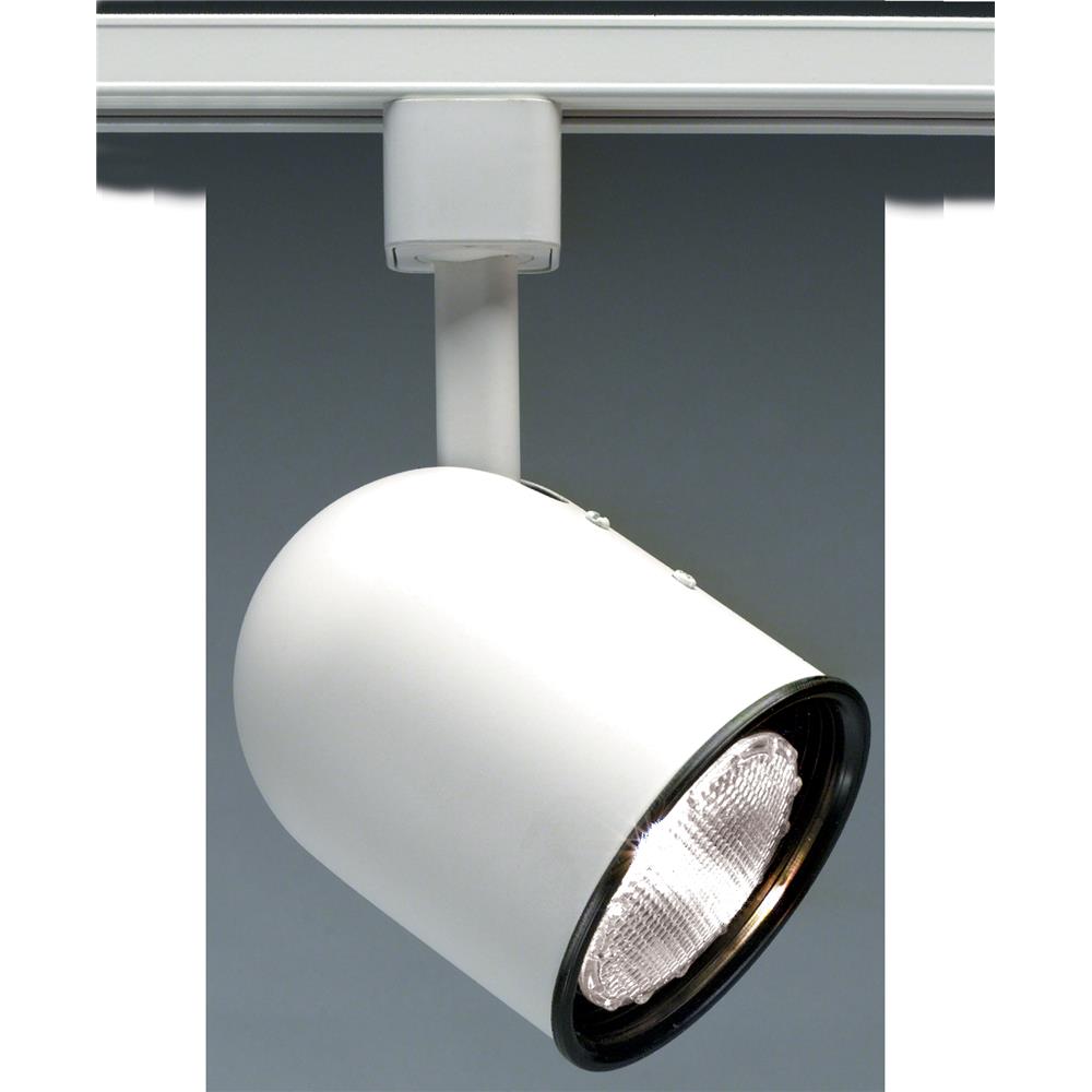 Nuvo Lighting TH216  1 Light - PAR20 - Track Head - Short Bullet Cylinder in White Finish